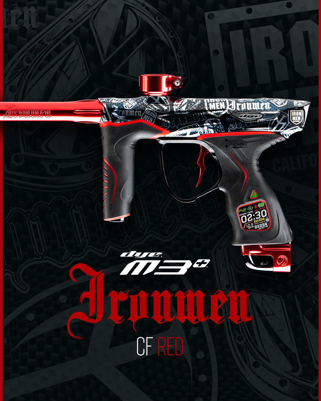 DYE M3+ IM CF RED