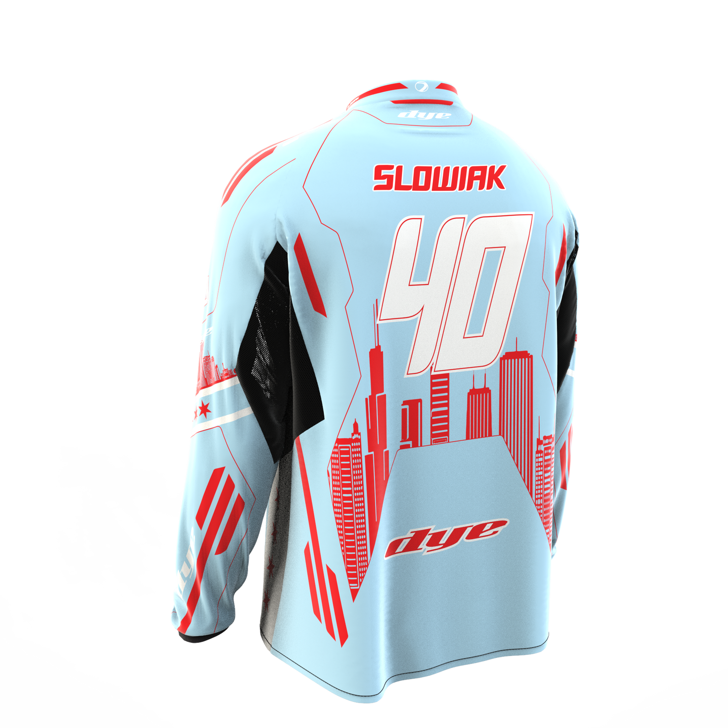 NXL Chicago Exclusive Red/Blue UL-C Paintball Jersey