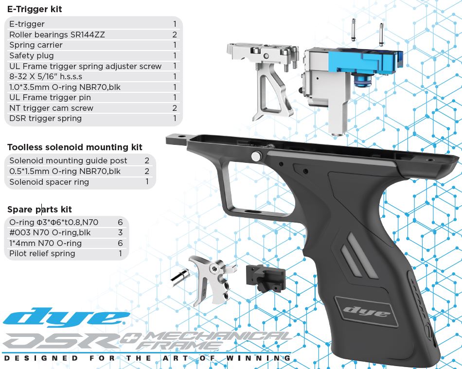 DSR+ Mech Frame