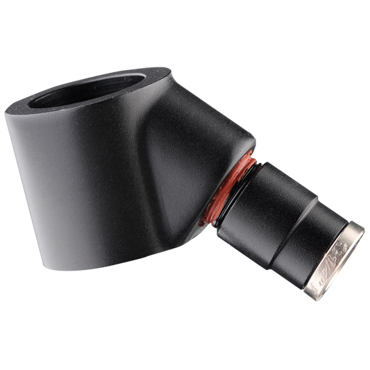 Angled Hyper 3 Regulator Fitting - 45 Degree Swivel