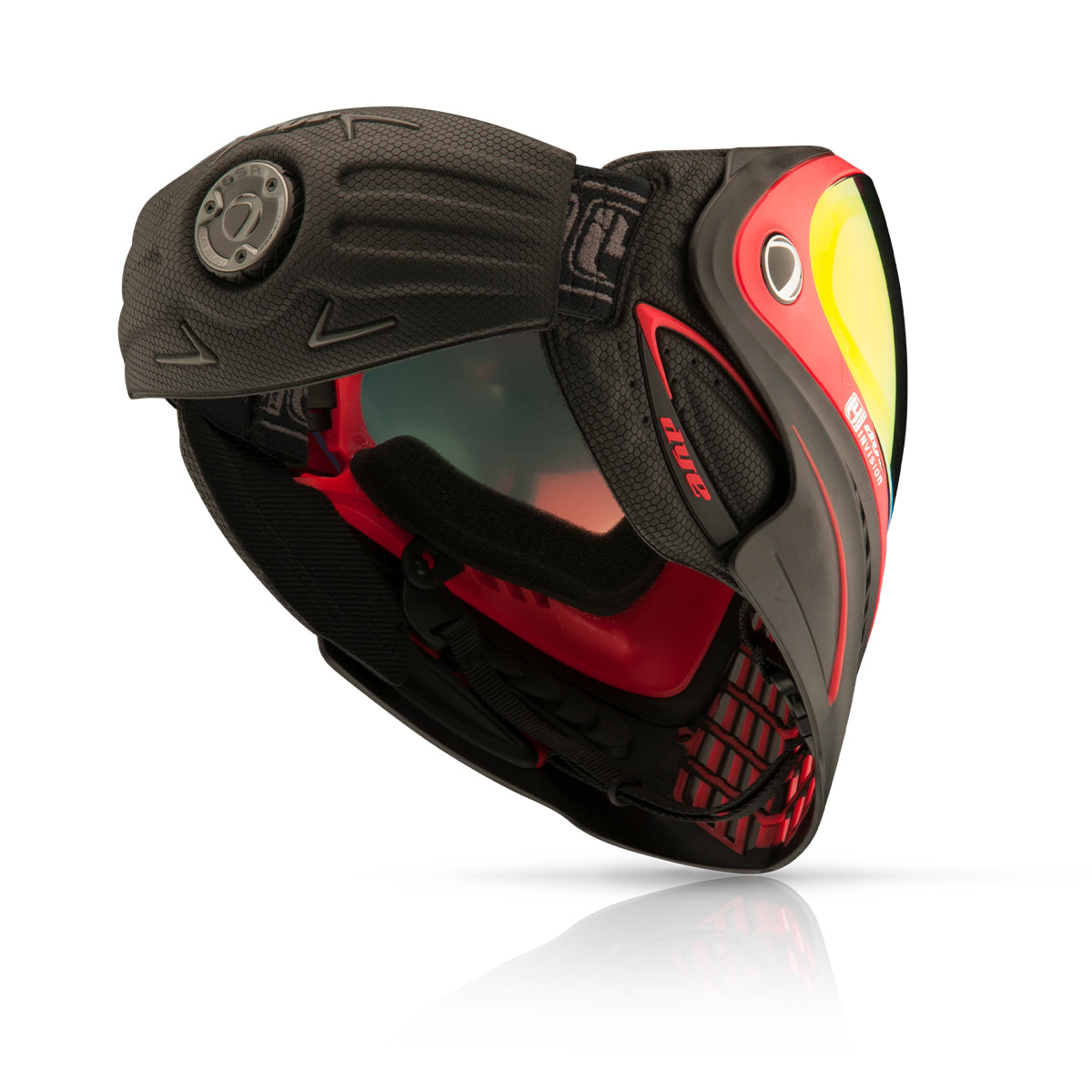 DYE i4 Pro Goggle - Meltdown Black/Red