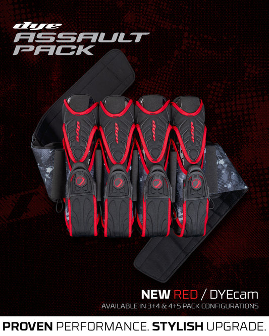 Assault Pack Pro Harness - Dyecam Red 4+5
