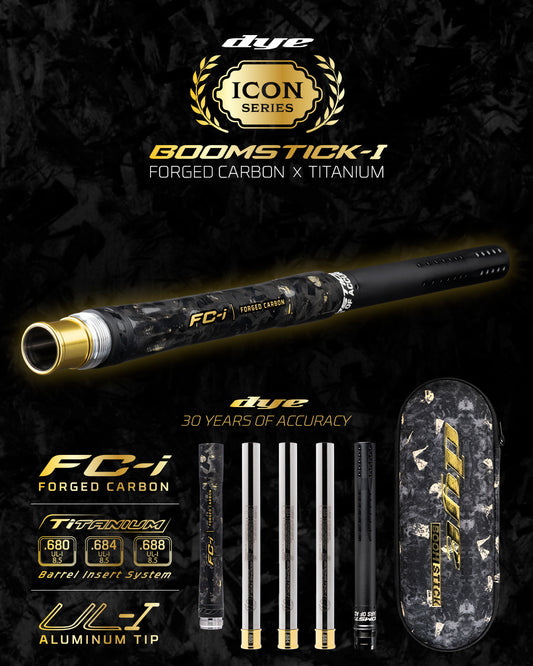 BOOMSTICK-I TI FC-I KIT - FORGED CARBON FIBER - LIMITED EDITION