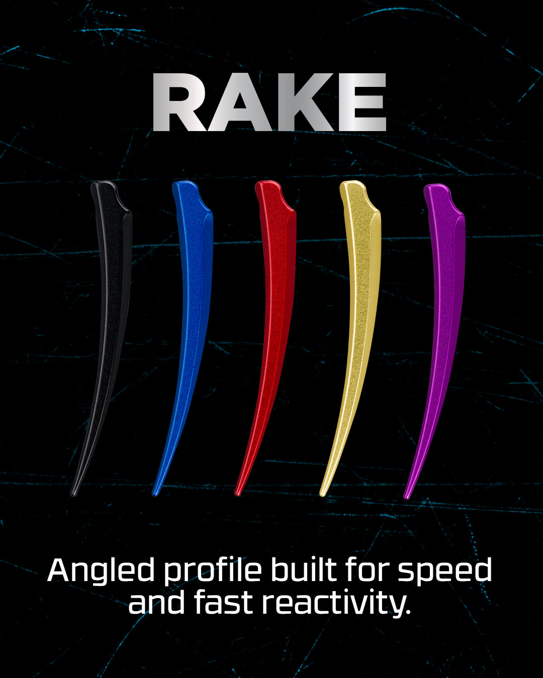 DYE SWITCHBLADE TRIGGER - RAKE BLADE