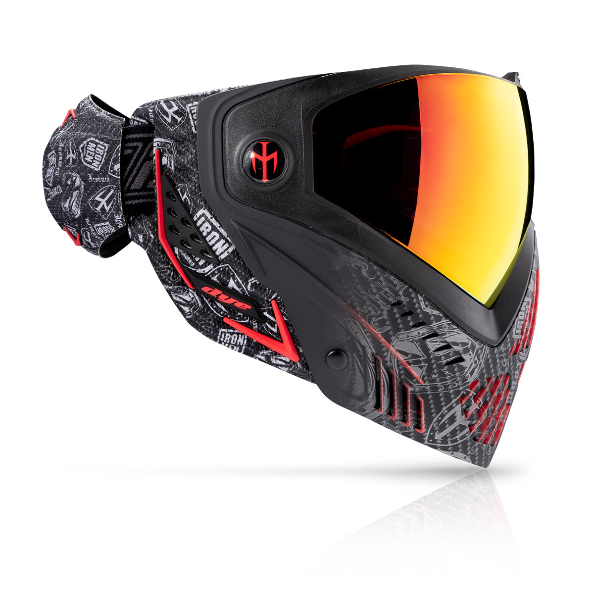 DYE I5 IM Shields Blk/Red Goggle