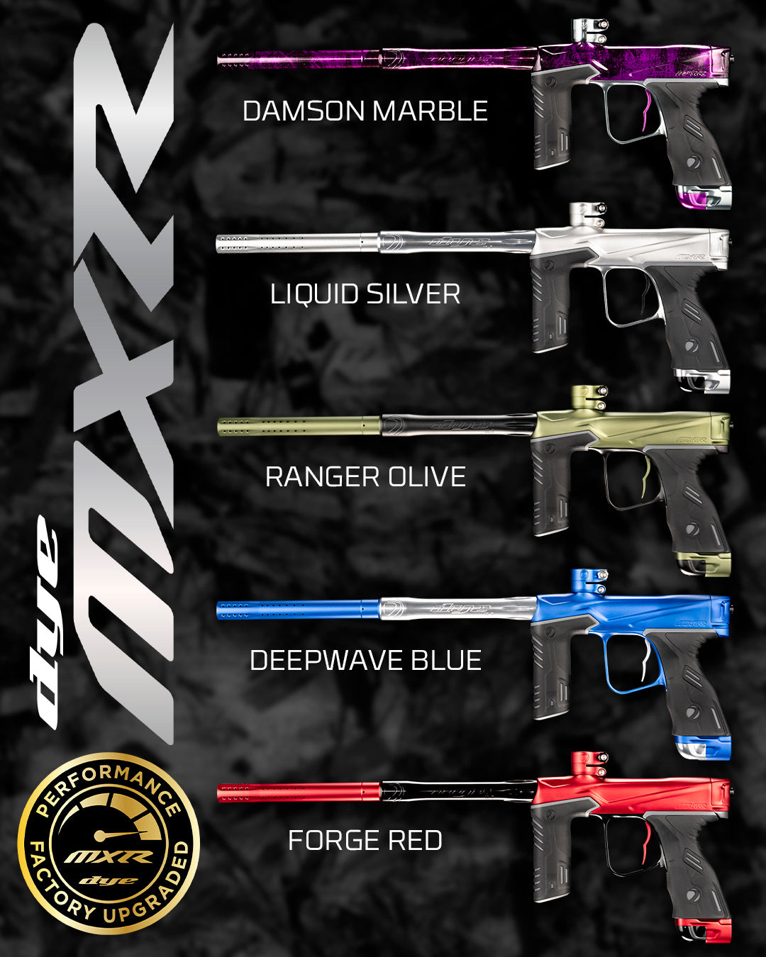 DYE MXR Paintball Marker