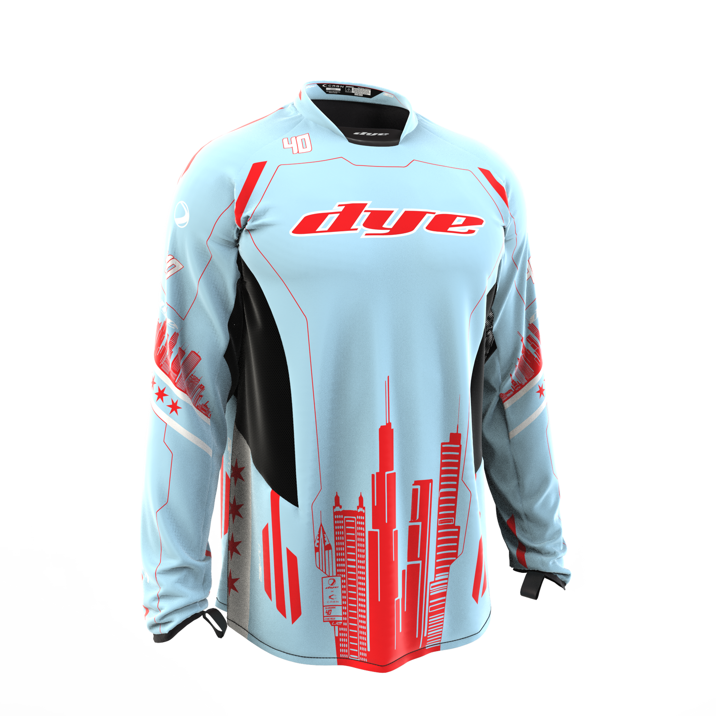 NXL Chicago Exclusive Red/Blue UL-C Paintball Jersey