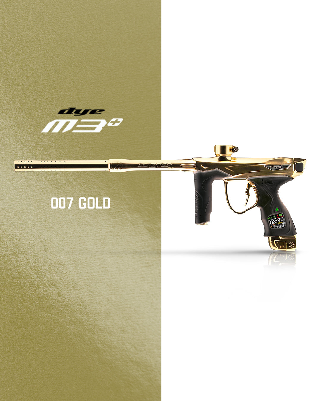DYE M3+ 007 GOLD Polished